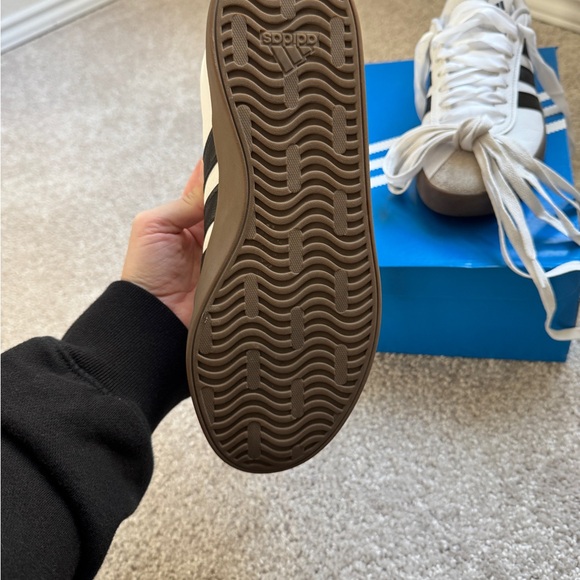 Adidas Court Samba White Gum Sole Sneakers - Picture 2 of 7